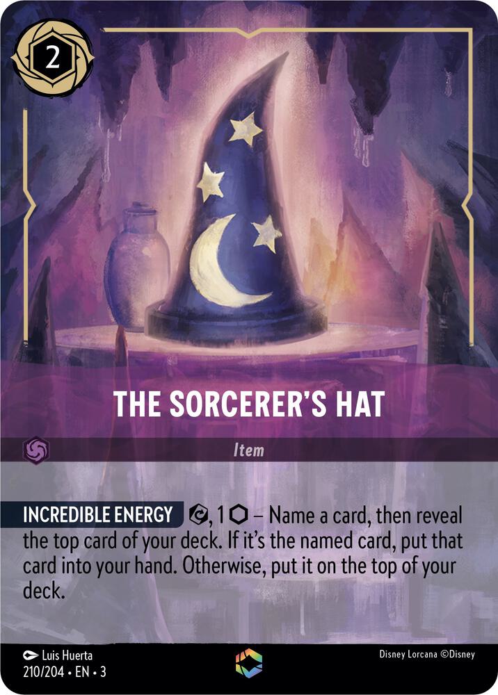 The Sorcerers Hat Enchanted 210/204