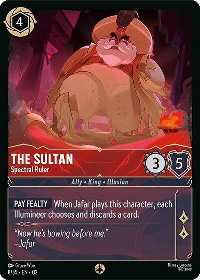 The Sultan Spectral Ruler 8/35 card