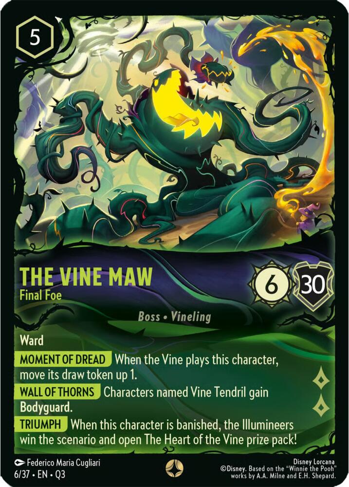 The Vine Maw Final Foe 6/37