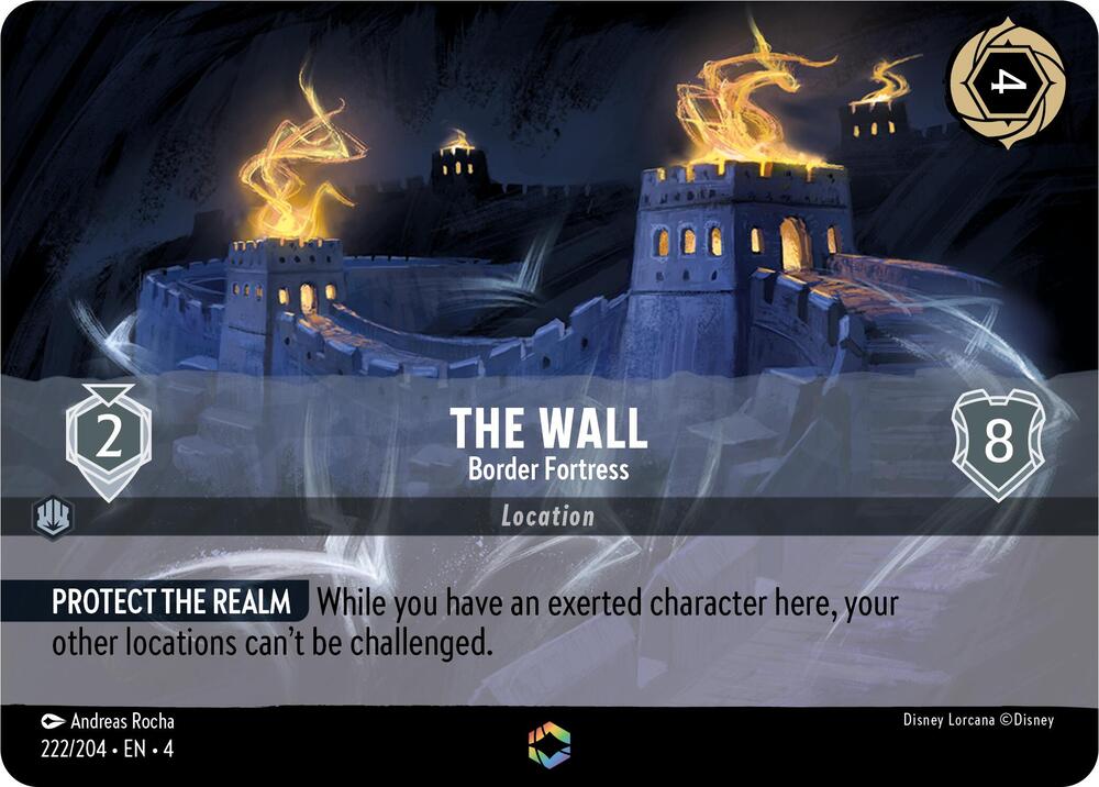 The Wall Border Fortress Enchanted 222/204