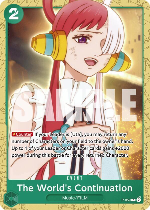 The Worlds Continuation P-059 card