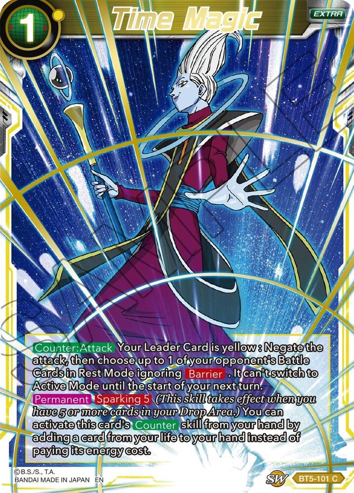 Time Magic Gold Stamped BT5-101