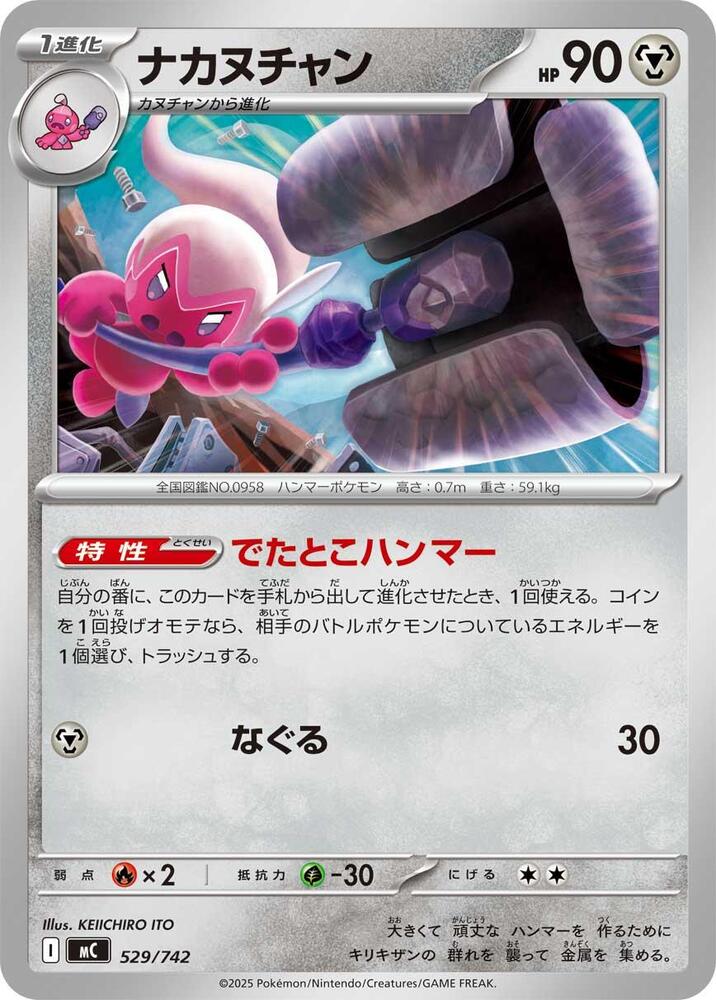 Tinkatuff 529/742 card