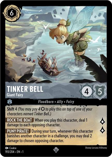 Tinker Bell Giant Fairy 193/204