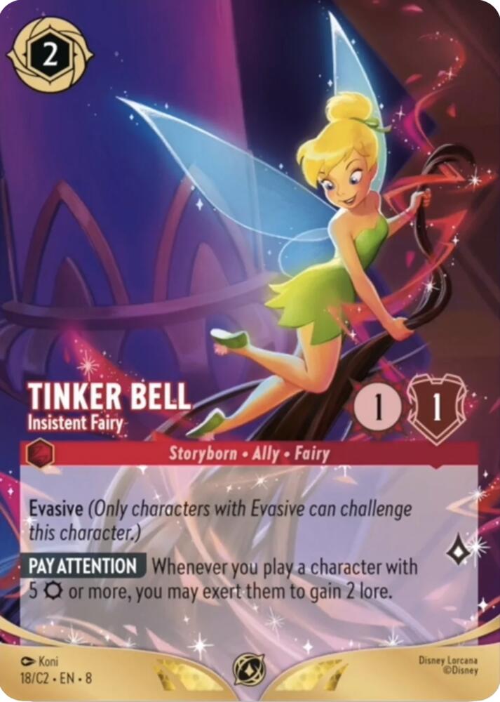 Tinker Bell Insistent Fairy 18 card