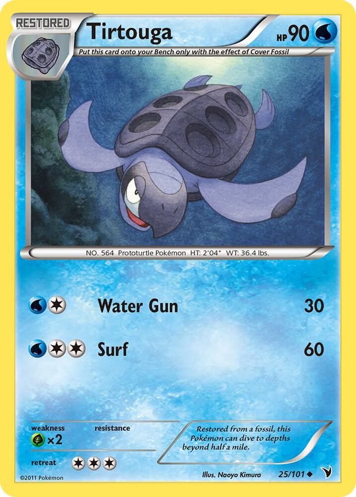 Tirtouga 25/101 card