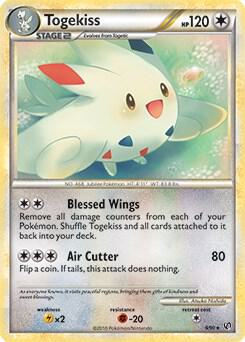 Togekiss 9 90 HGSS Undaunted 009/090 carta