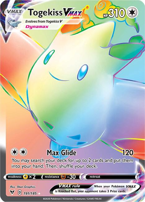 Togekiss VMAX Secret 191/185