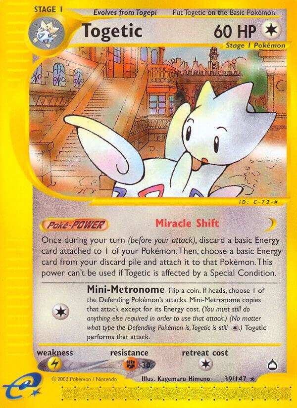 Togetic 039/147 card