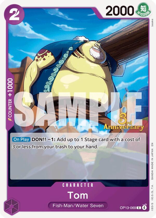 Tom OP13-069 card