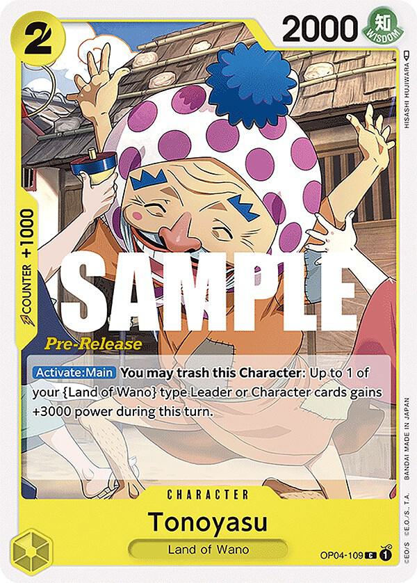 Tonoyasu OP04-109 card