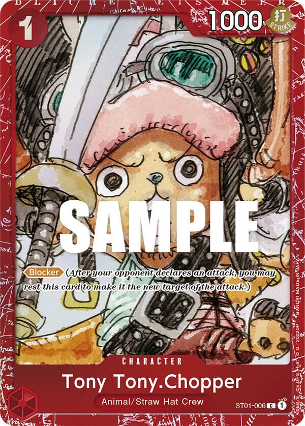 Tony Tony.Chopper (Premium Card Collection -ONE PIECE FILM RED Edition-) ST01-006 card