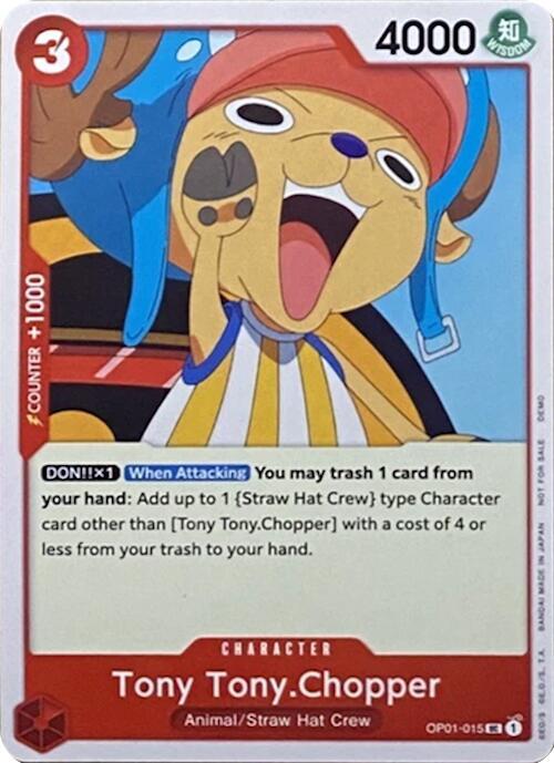 Tony TonyChopper 015 OP01-015
