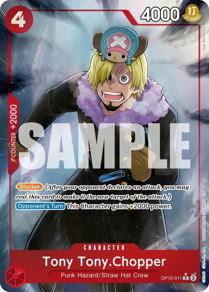 Tony TonyChopper Alternate Art OP10-011