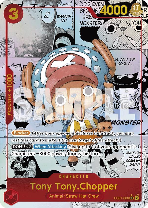 Tony TonyChopper EB01 006 Manga carta