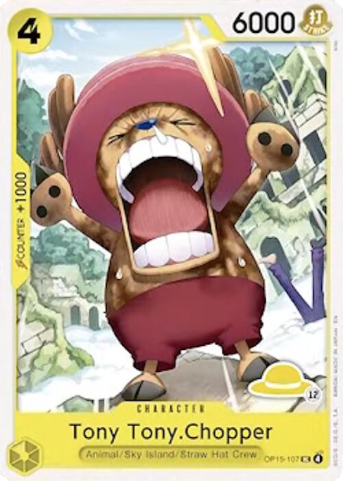 Tony TonyChopper Luffy Deck OP15-107