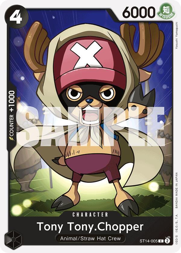 Tony TonyChopper ST14-005 card