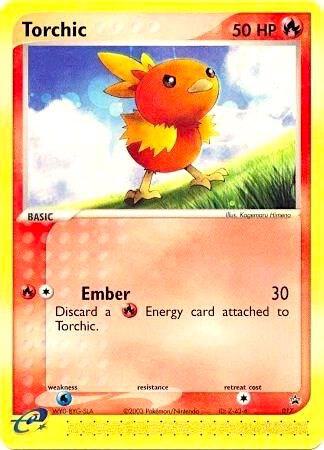 Torchic 017 Target Promo card