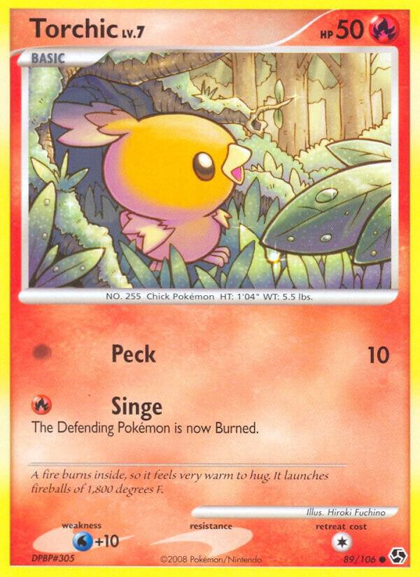 Torchic 89/106 card