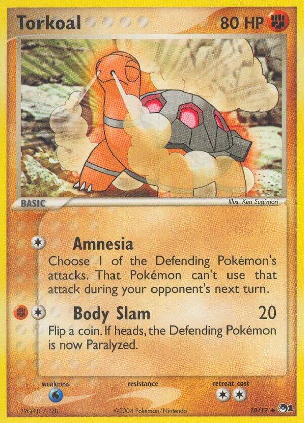 Torkoal 010/017 card