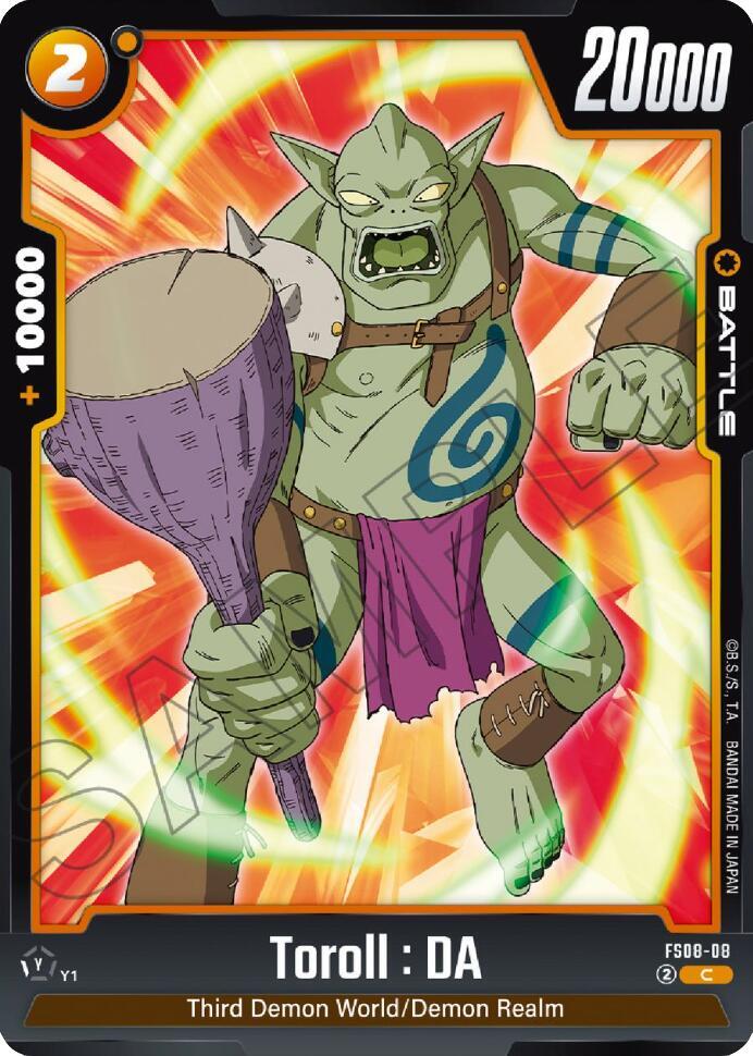 Toroll DA FS08-08 card