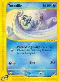 Totodile 135 135/165 card
