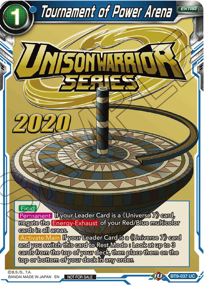 Tournament of Power Arena BT9-037 card