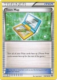 Town Map 150/162 card