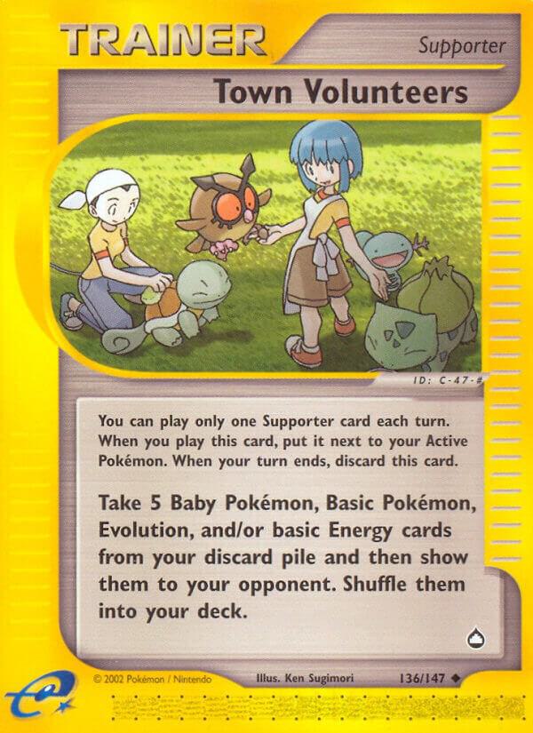 Town Volunteers 136/147 card