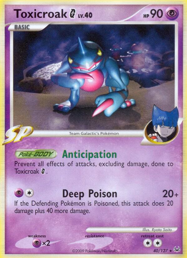 Toxicroak G 40/127 card