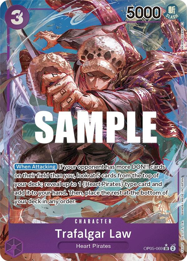 Trafalgar Law Alternate Art 069 OP05-069