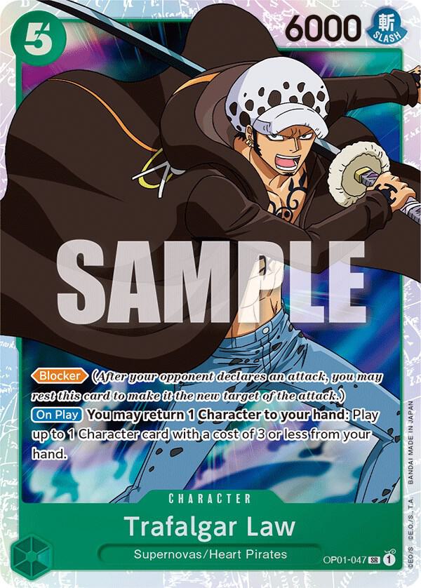 Trafalgar Law OP01-047 card