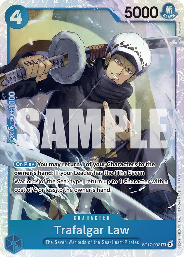 Trafalgar Law ST17 002 card
