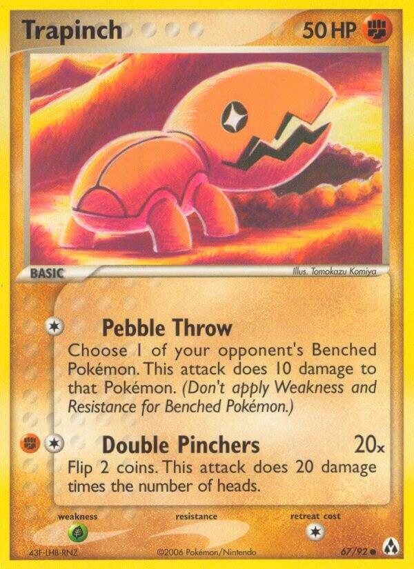 Trapinch 67/92 carta