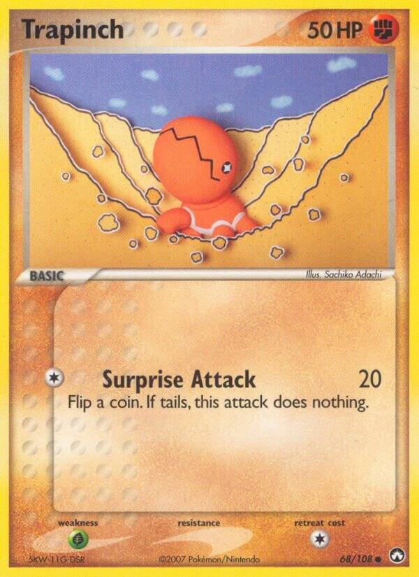 Trapinch 68/108 card