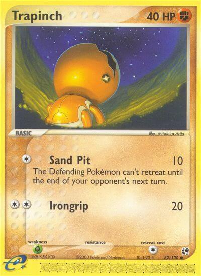 Trapinch 82/100 carta