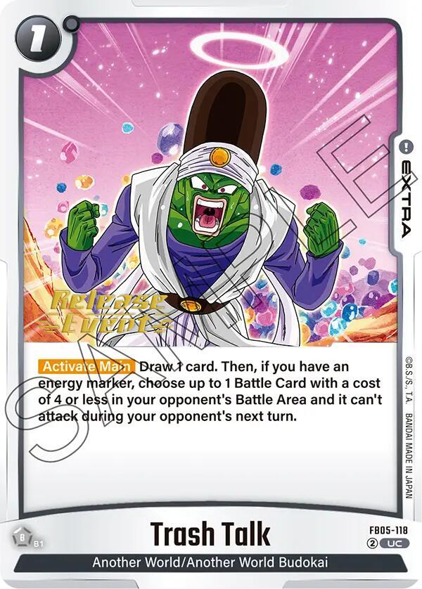 Trash Talk FB05-118 carta