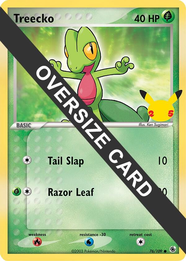Treecko 076/109 carta