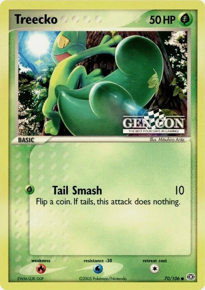 Treecko 70 106 GEN CON 070/106 card