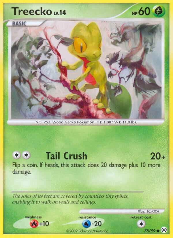 Treecko 78 78/99 card