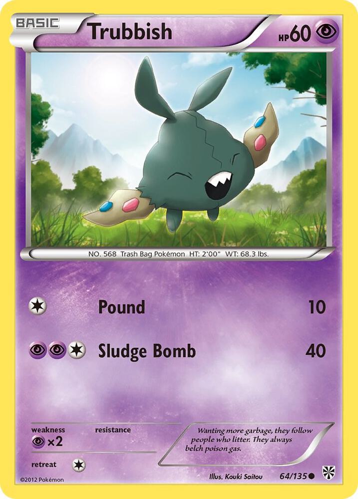 Trubbish 64 64/135 card