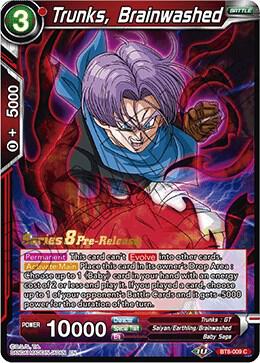 Trunks Brainwashed BT8-009_PR card