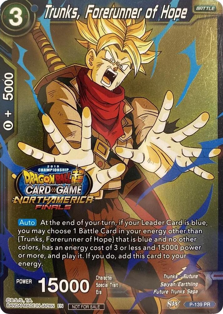 Trunks Forerunner of Hope P-139