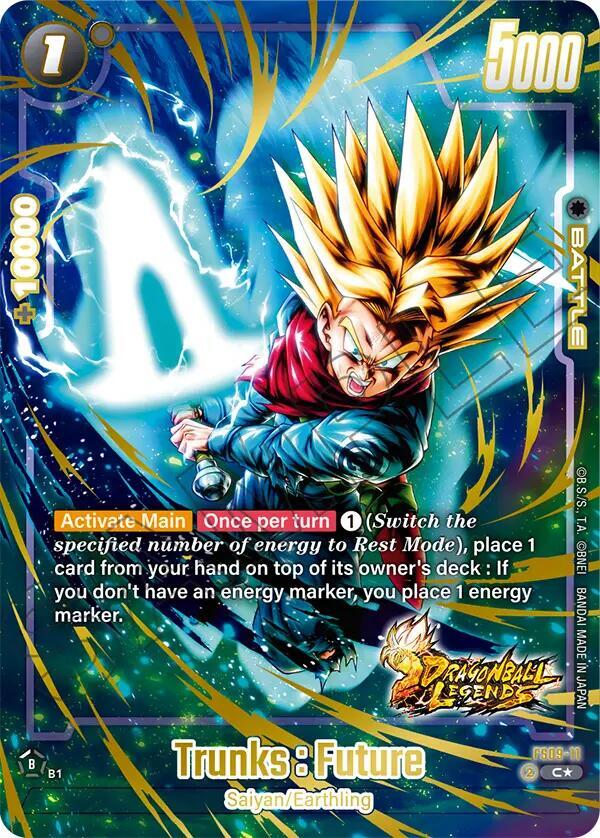 Trunks Future Bonus Pack Alternate Art FS09-11 card