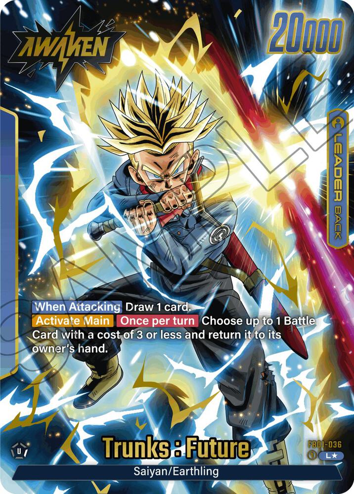 Trunks Future FB01 036 Alternate Art
