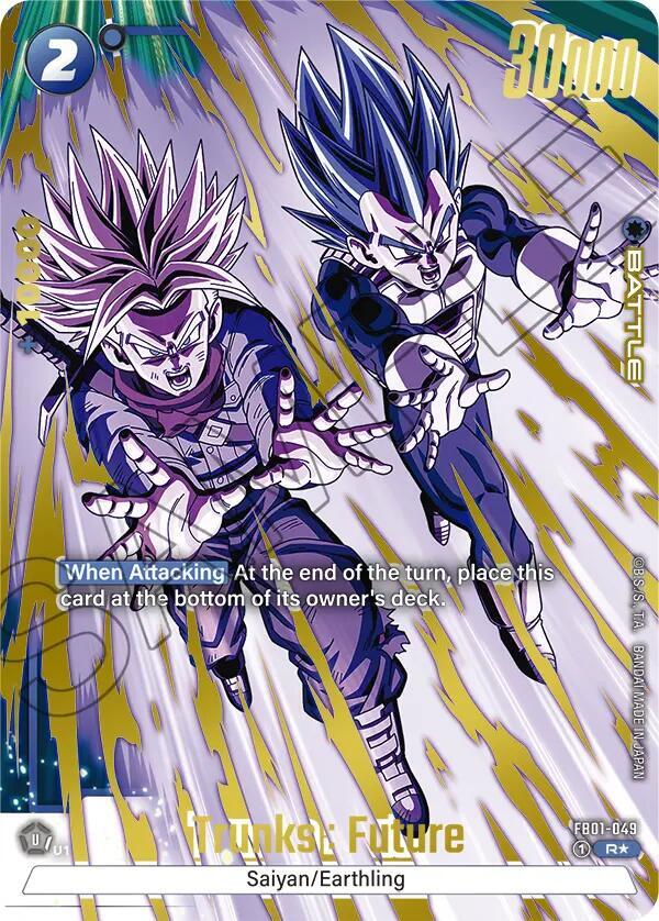 Trunks Future FB01 049 Alternate Art