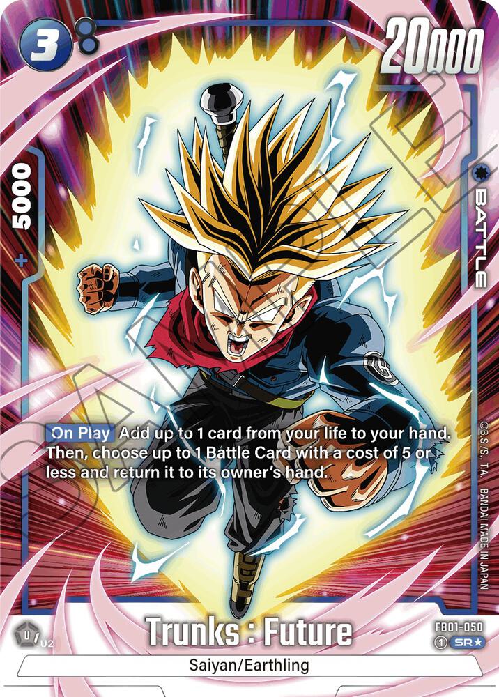 Trunks Future FB01 050 Alternate Art
