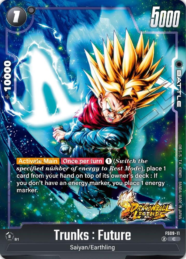Trunks Future FS09-11 card