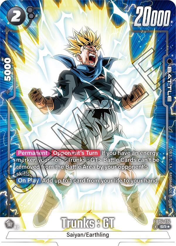 Trunks GT FB04 114 Alternate Art carta