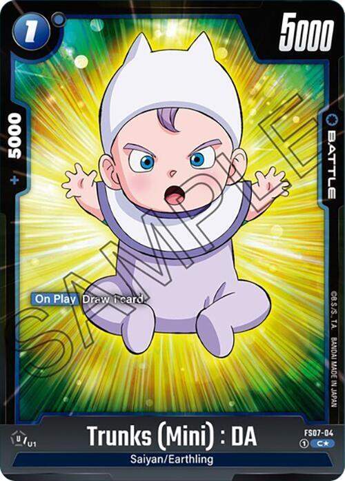 Trunks Mini DA Bonus Pack Alternate Art FS07-04 carta